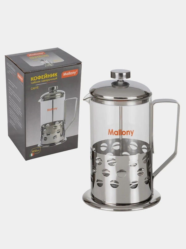 Чайник заварочный Mallony Caffe, 800 мл