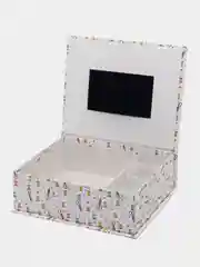 Шкатулка для рукоделия большая, 250 x 200 x 80 мм. "Ножницы", белый