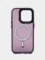 Темно-синий чехол силиконовый матовый MagSafe для iPhone 11 12 13 14 15 16 Pro Max