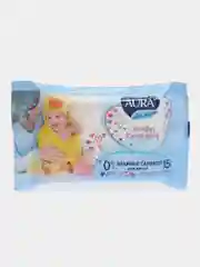 Влажные салфетки Aura Ultra Comfort, детские, 15 шт