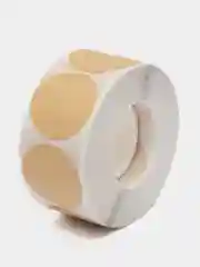 Наклейки крафт в рулоне