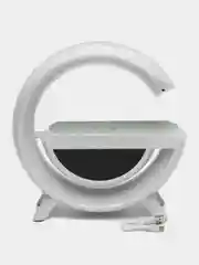 Колонка bluetooth, светильник, часы, будильник, беспроводная  зарядка, ВТ3401
