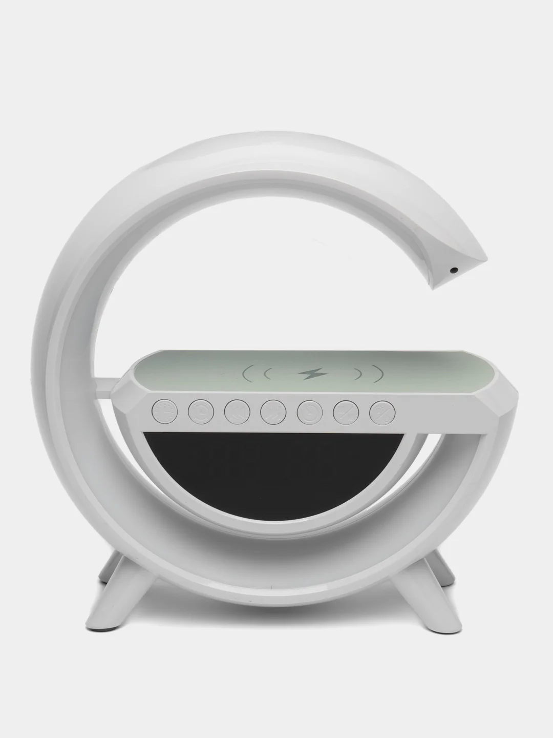 Колонка bluetooth, светильник, часы, будильник, беспроводная  зарядка, ВТ3401