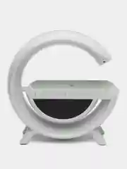 Колонка bluetooth, светильник, часы, будильник, беспроводная  зарядка, ВТ3401