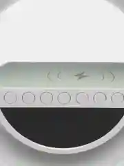 Колонка bluetooth, светильник, часы, будильник, беспроводная  зарядка, ВТ3401