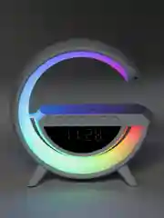Колонка bluetooth, светильник, часы, будильник, беспроводная  зарядка, ВТ3401