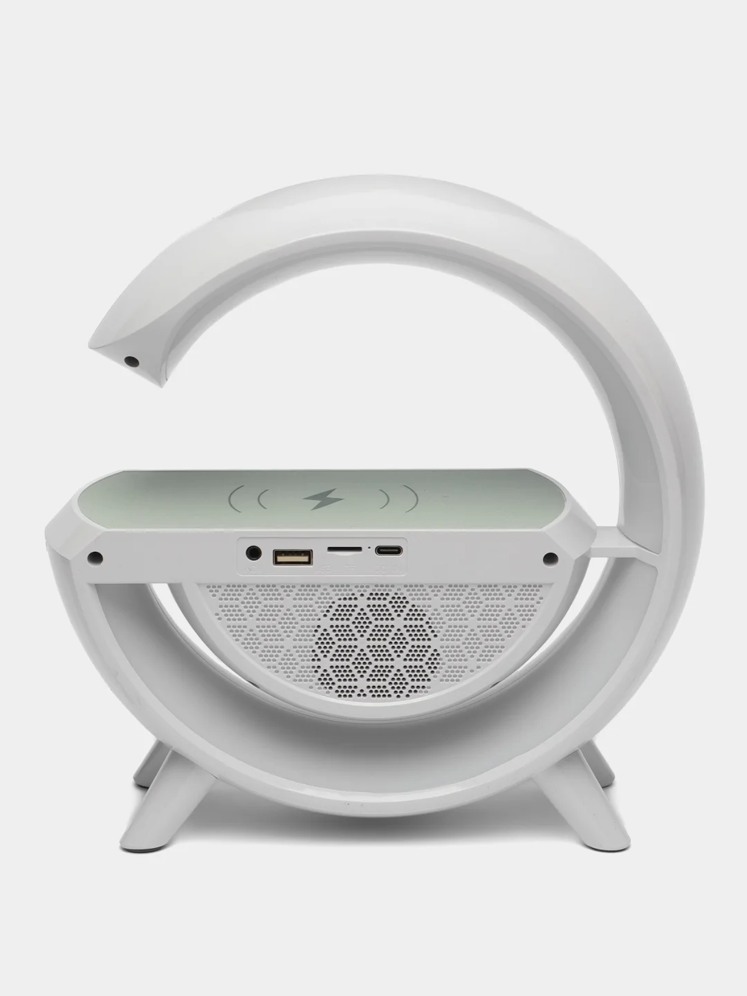 Колонка bluetooth, светильник, часы, будильник, беспроводная  зарядка, ВТ3401