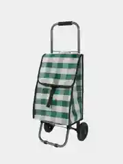 Тележка с сумкой Рыжий кот "Green", 32х28х84 см