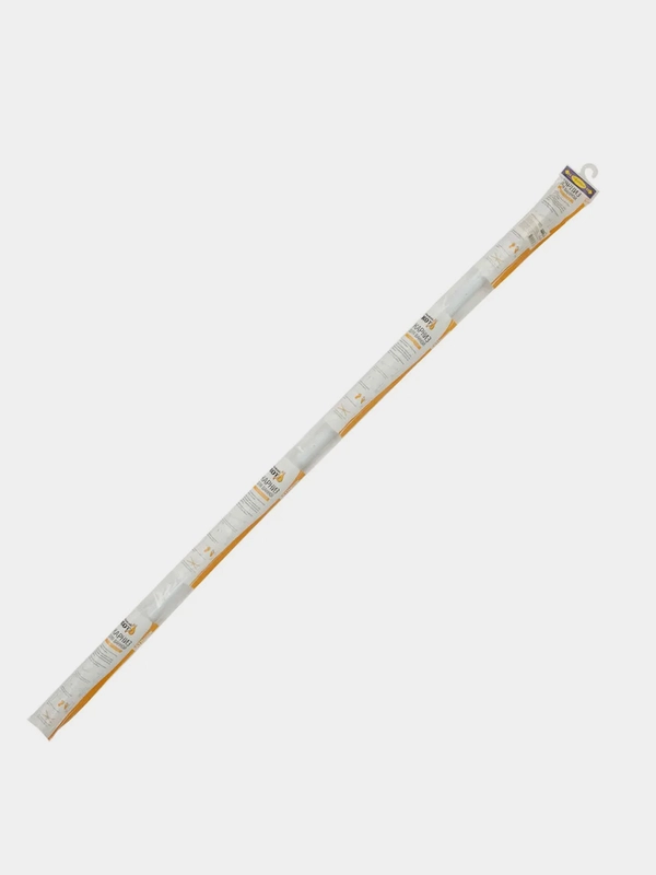 Карниз для ванной Рыжий кот, алюминий, белый, 1,1-2 м