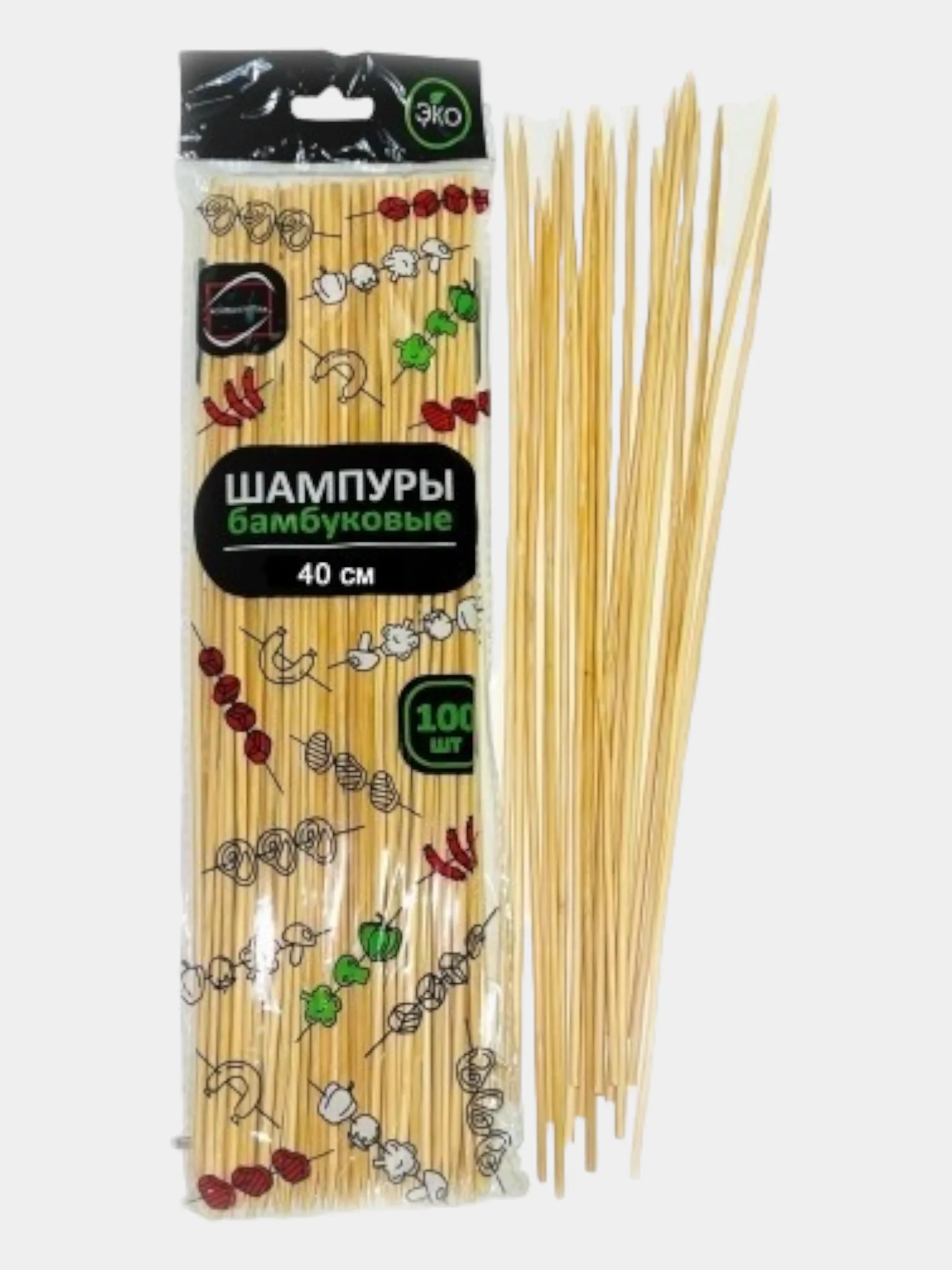 Серый палочки для шашлыка, букетов, шампуры, канапе, шпажки