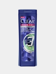Шампунь, бальзам-ополаскиватель, гель для душа Clear MEN 3в1 "Ультра свежесть", 400 мл