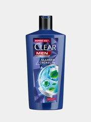 Шампунь мужской Clear MEN "Ледяная Свежесть" с ментолом, 650 мл