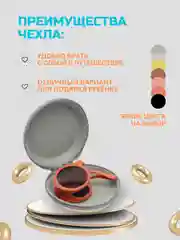 Бордовый очки детские солнцезащитные,солнечные очки летние складные для девочек и мальчиков+чехол