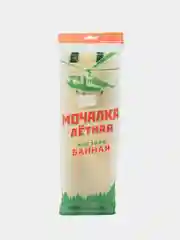 Зеленый мочалка банная "Летная  Лётная" жесткая, 40 см