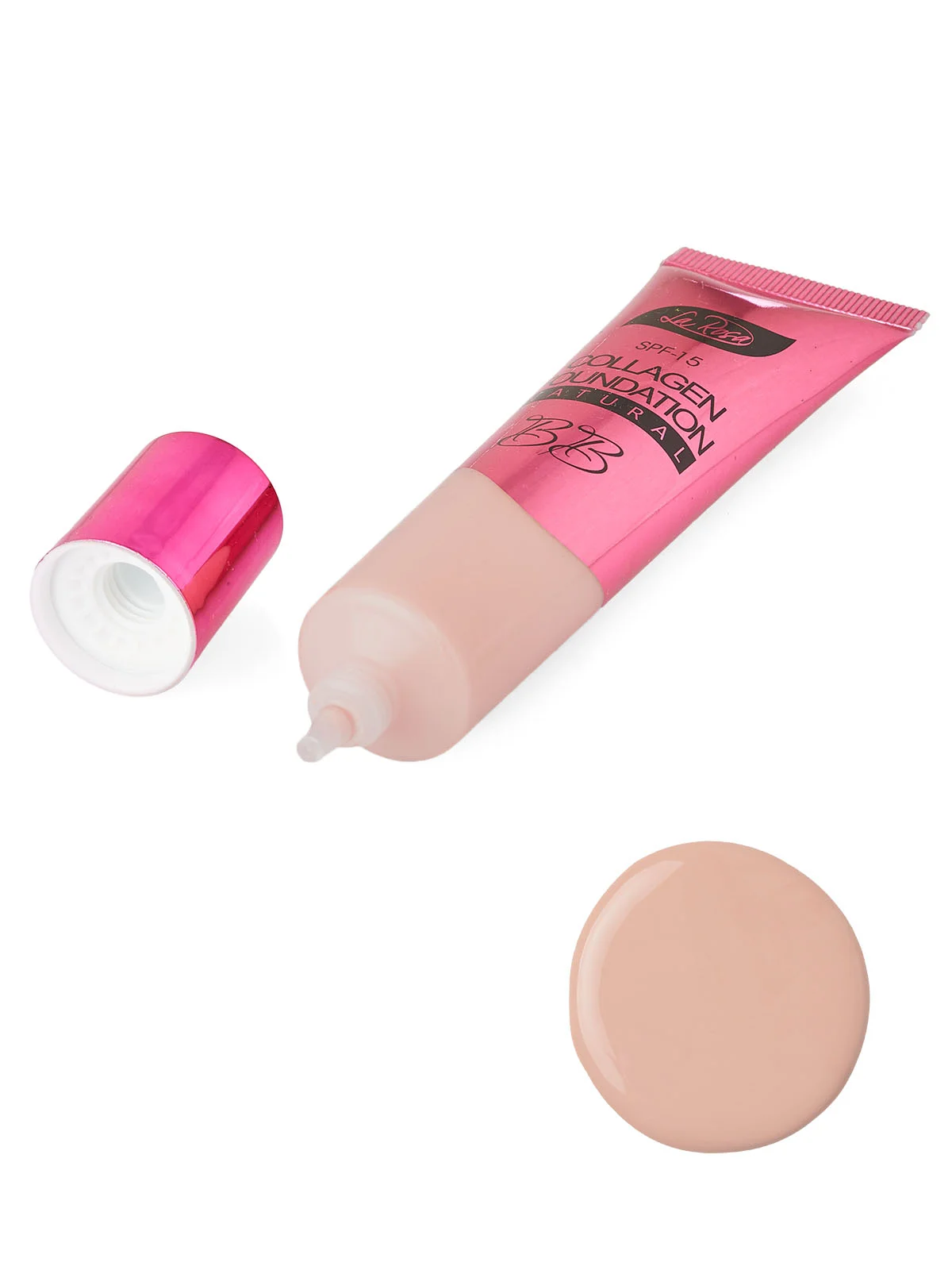 Светло-бежевый тональный крем "COLLAGEN FOUNDATION  BB" SPF-15