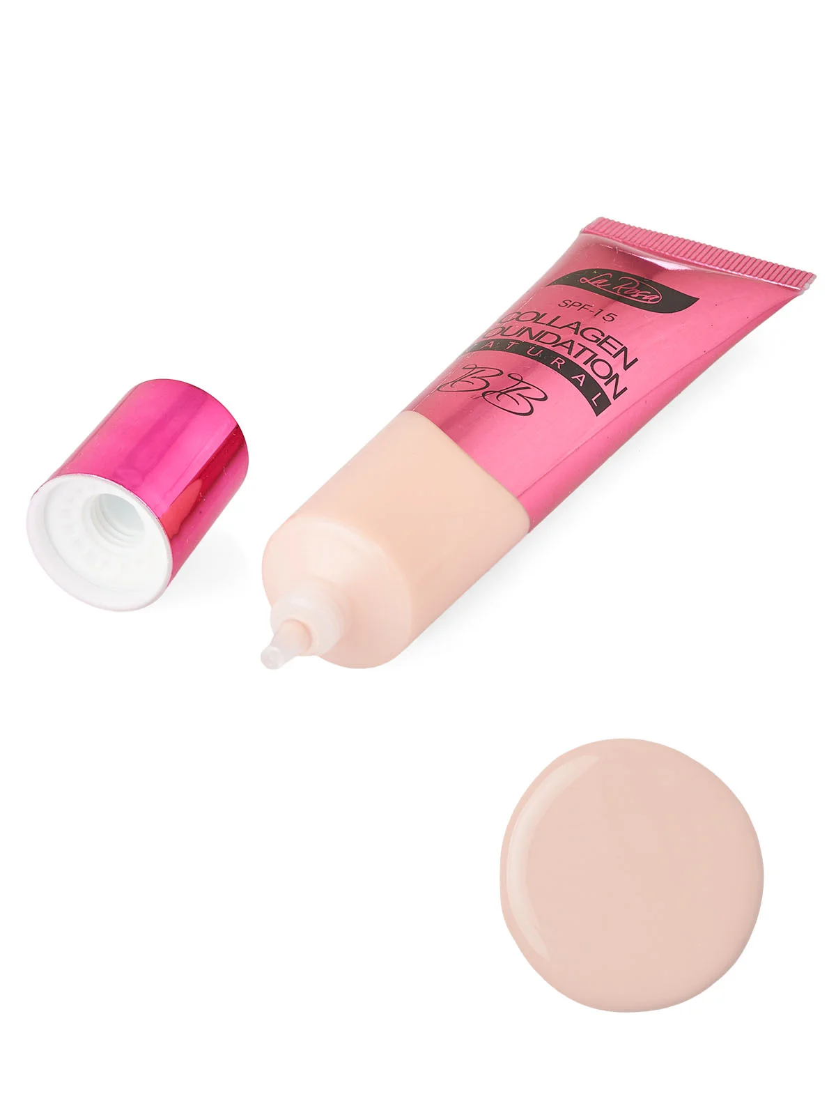 Бежевый тональный крем "COLLAGEN FOUNDATION  BB" SPF-15