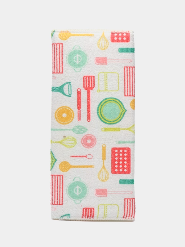 Коврик для сушки посуды 30*38см "Кухня микс"