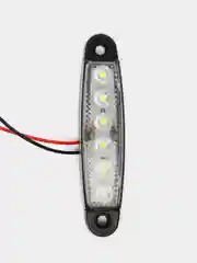 Белый подсветка светодиодная, габаритные огни LED 12-24V , 2шт/уп
