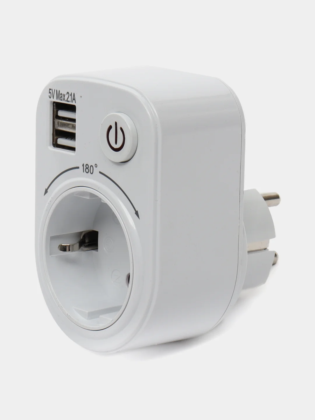 Розеточный блок SB-01 (розетка 2P+E 16А, 2 USB разъема 5V 2,1A) EKF PROxima