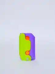 Розовый гравитационный нож 3D, нож антистресс, складной пластиковый игрушечный нож морковка