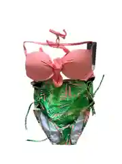 Коралловый меланж женский купальник
