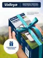 Термос универсальный Valleya, 600 мл, для еды и напитков, из нержавеющей стали