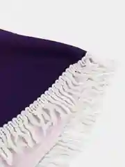 Тёмно-бордовый коврик пляжный круглый 150*150