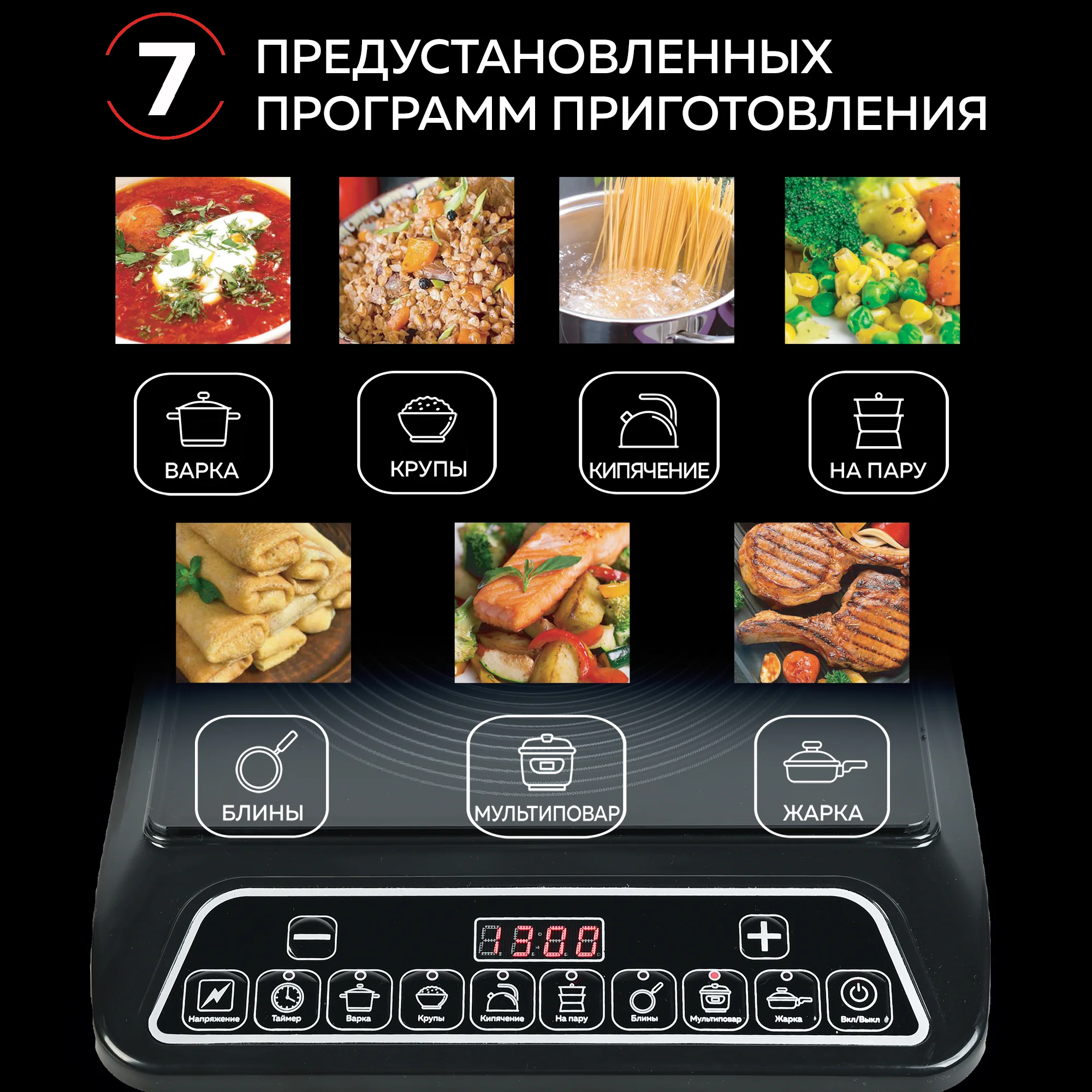 Индукционная настольная плитка GFGRIL GF-INP10