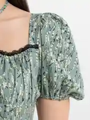 Зеленый платье женское, сарафан летний