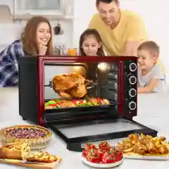 Многофункциональная мини-печь GFGRIL GFO-48BR, 48 л, конвекция, вертел