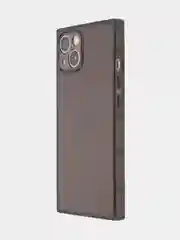 Прозрачный чехол для Apple iPhone 13 силиконовый КАРТОФАН прозрачный прямоугольный с защитой камер