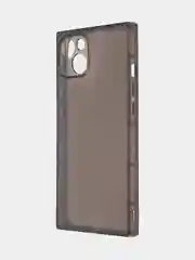 Прозрачный чехол для Apple iPhone 13 силиконовый КАРТОФАН прозрачный прямоугольный с защитой камер