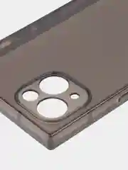 Прозрачный чехол для Apple iPhone 13 силиконовый КАРТОФАН прозрачный прямоугольный с защитой камер