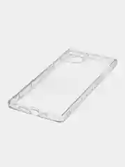 Прозрачный чехол для Apple iPhone 13 силиконовый КАРТОФАН прозрачный прямоугольный с защитой камер