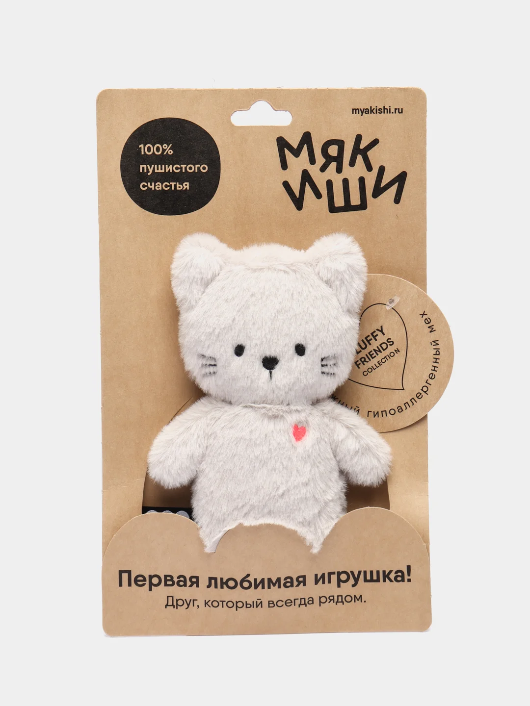 Серый меланж мягкая игрушка (мякиши),"Собачка Кэрри","Мишка Шарлотта","Кошечка Саманта","Фенек Миранда"