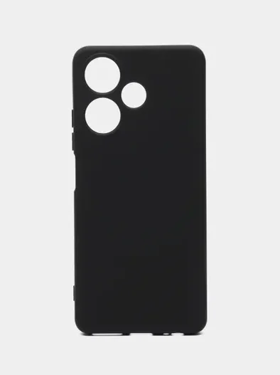 Коричневый чехол для Infinix HOT 30 (Инфиникс Хот 30), Silicone Case