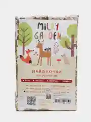 Наволочка комплект 2шт сатин Milky Garden "Винтаж" 40x60 см, 50x70 см, 70x70 см