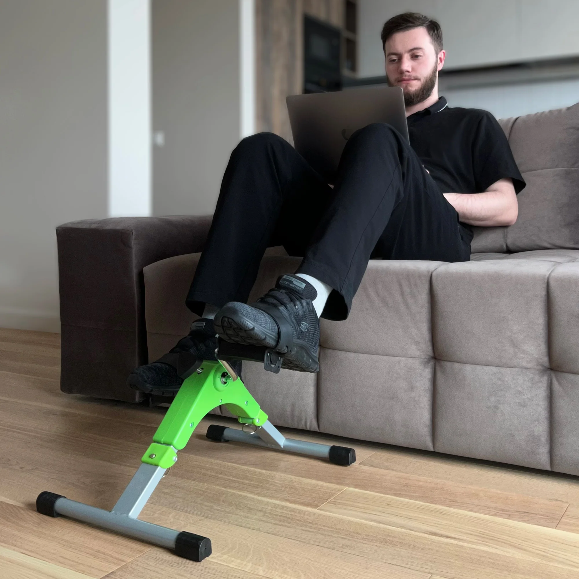Мини-велотренажер складной педальный для реабилитации для рук и ног PLANTA FD-BIKE-001