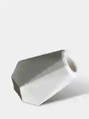Белый декоративная мини ваза из гипса/для диффузора/декор для дома/гипсовое изделие/ручная работ