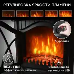 Электрокамин PLANTA PFP-FS100, напольный