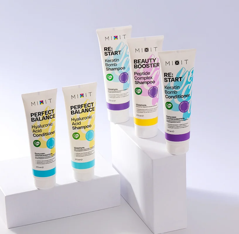 Шампунь для роста волос Mixit Beauty Booster, мини, 100 мл