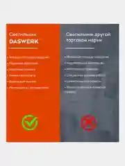 Лампа подвесная Daswerk, 238329, светильник потолочный led портативный, магнитный крепеж