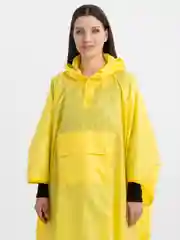 Желтый пончо