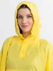 Желтый пончо