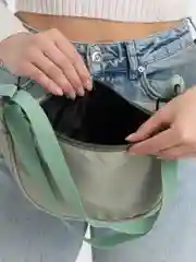 Белый сумка женская, через плечо