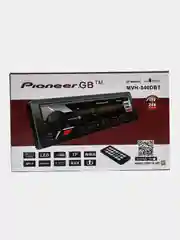 Магнитола автомобильная / автомагнитола 1 DIN Bluetooth, AUX, USB, пульт, 12-24 V