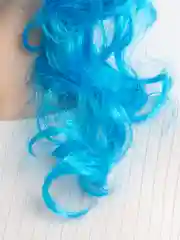 Бордовый парик цветной, длинный, карнавальный, новогодний