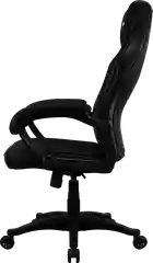 Кресло Aerocool AERO 2 Alpha All black  (150кг, ткань AIR MESH, фикс. подлокотник)