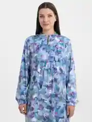 Голубой платье длинное, мусульманское, размеры с 50 по 56,LILIANS