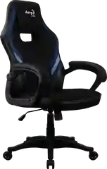 Кресло Aerocool AERO 2 Alpha black/blue (150кг, ткань AIR MESH, фикс. подлокотник)